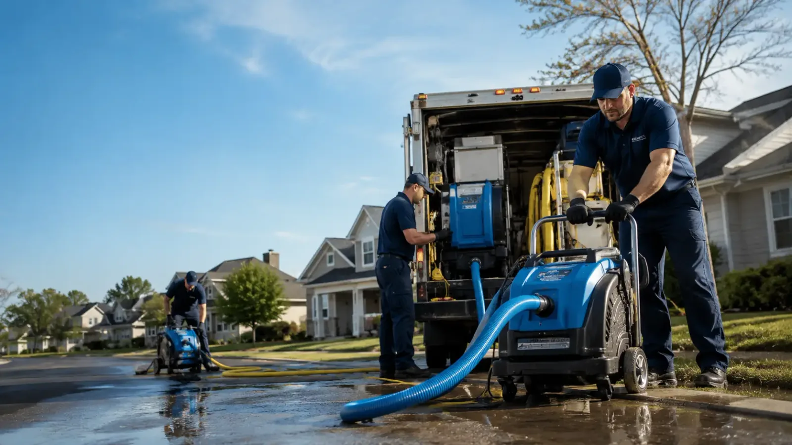 Flood Damage Cleanup in Brice, OH